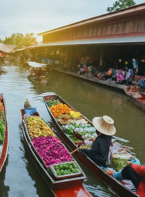 Damnoen Saduak Floating Market